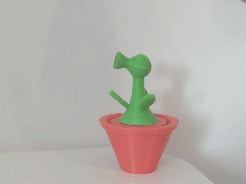 Air pressure Peashooter plant (Plants Vs Zombies)