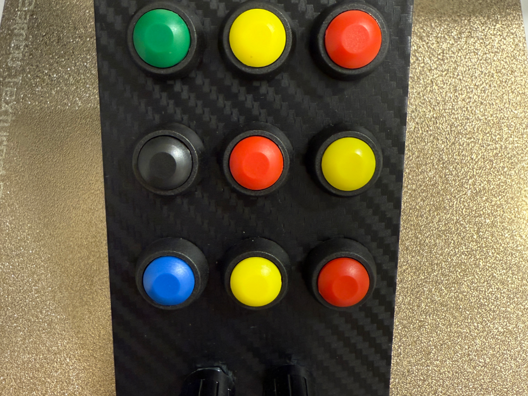 Buttonbox / Buttonboxplate / Buttonbox holder