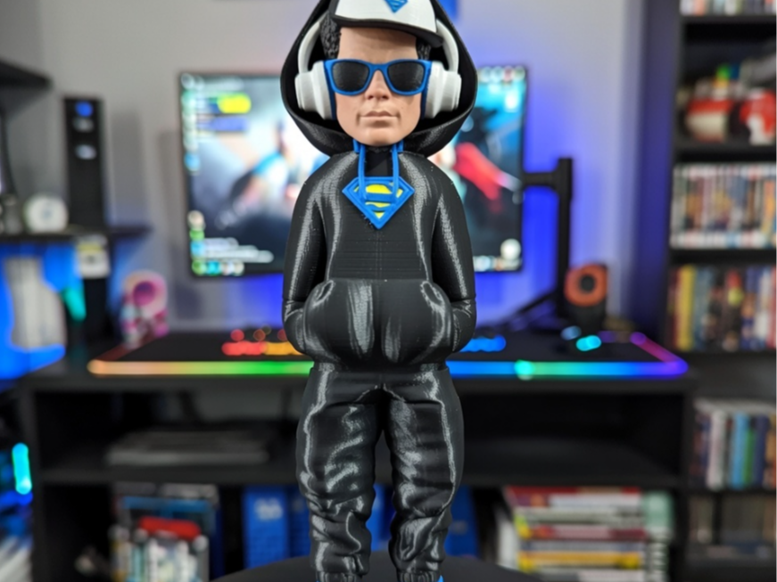 Urban Vibes: Superman Blacked Out Drip Legend AMS