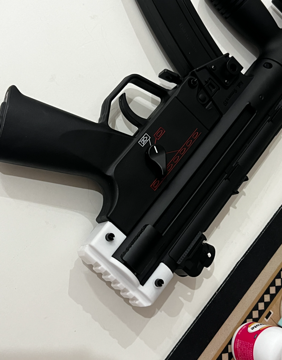 司骏MP5k尾盖转换皮卡汀尼导轨