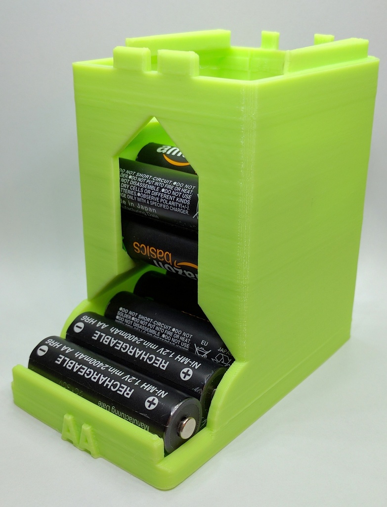 Battery Dispenser V3 STACK-ABLE (remix)