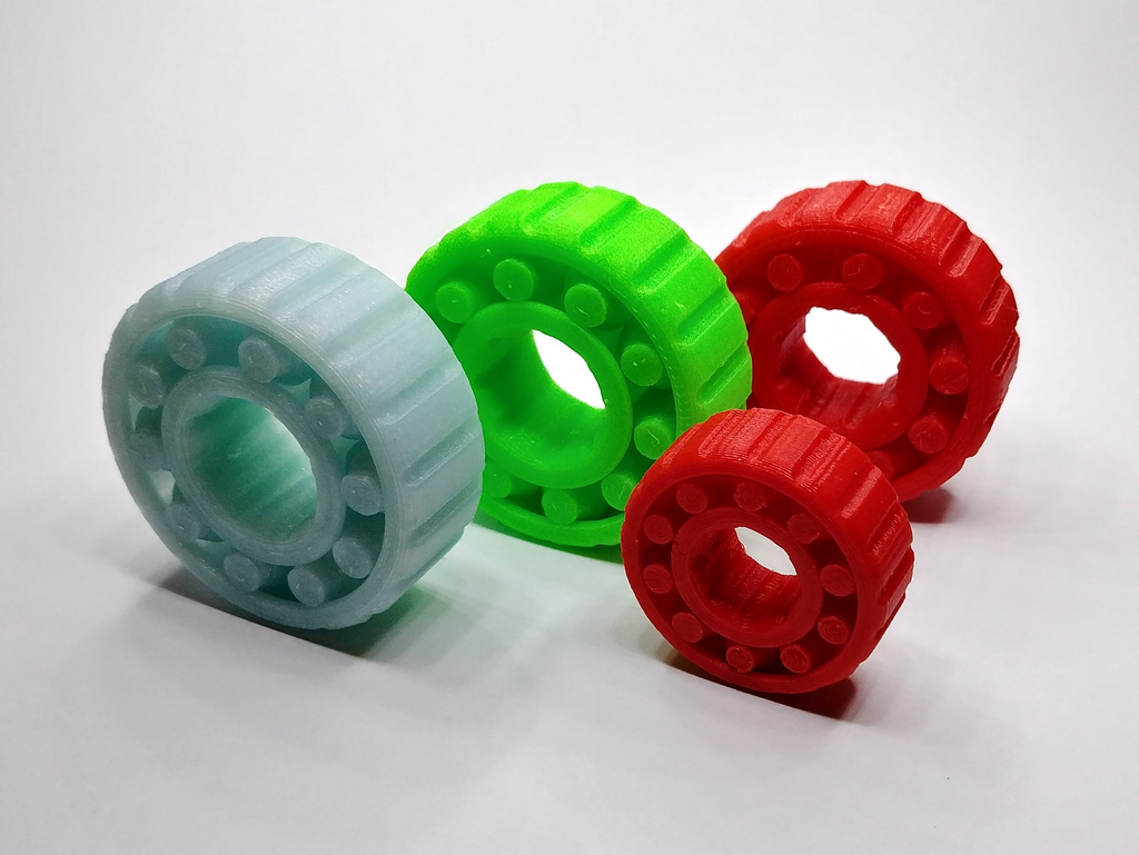 Fully Printable Roller Bearing (NO SUPPORTS)