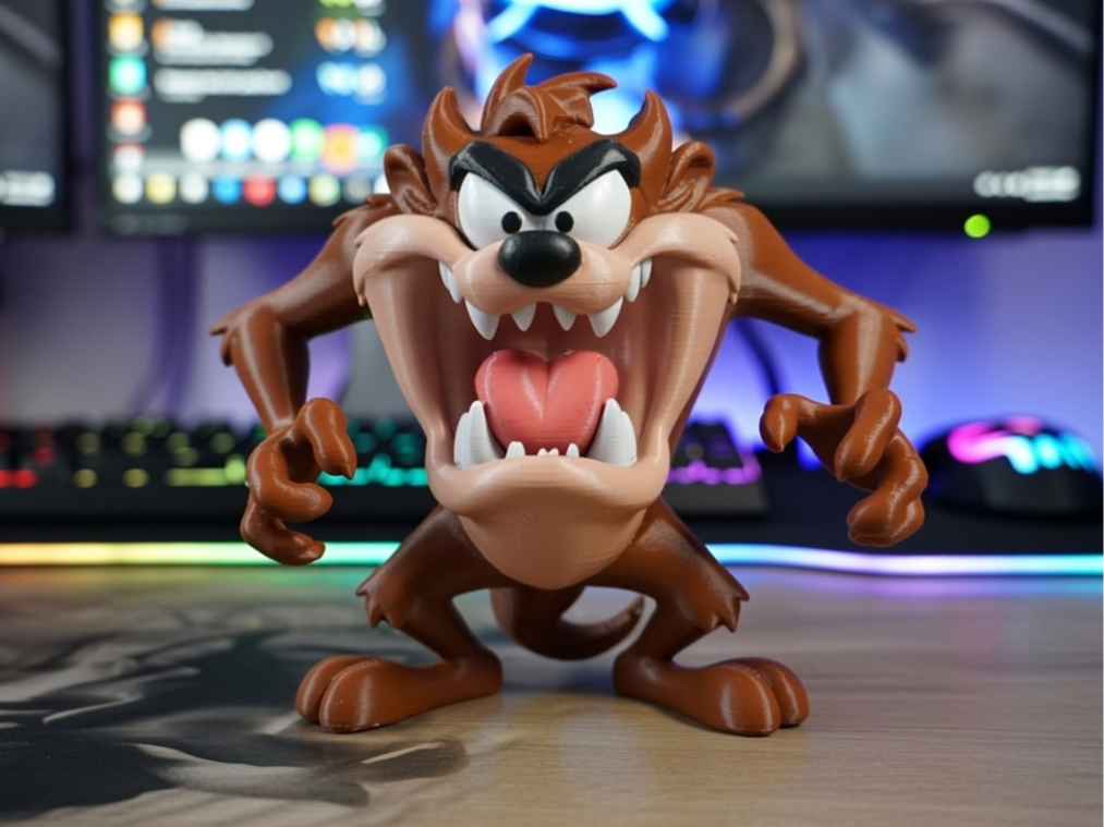 Tazz The Tasmanian Devil Cartoon Chaos Unleashed