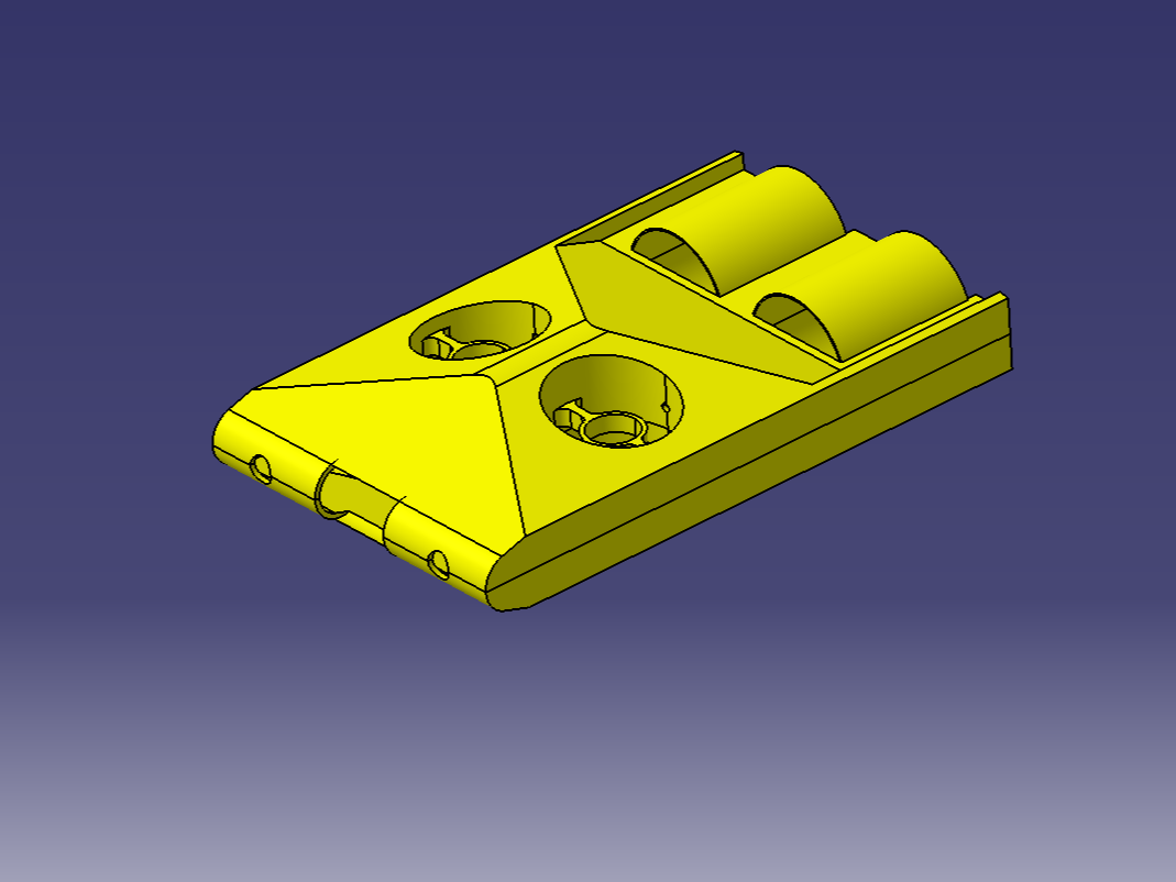 Simple Underwater Drone Hull