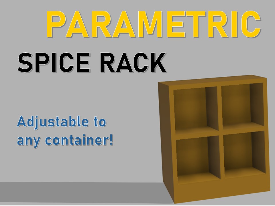 Adjustable Spicerack / Spiceholder