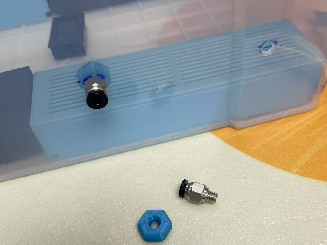 PC4-M6-4MM直通式进料管米桶内螺母