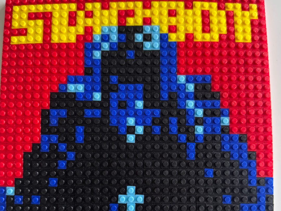 Plaque 32x32 Legos compatible, briques