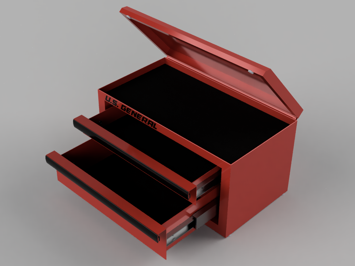Simplified Harbor Freight US General Mini Tool Box