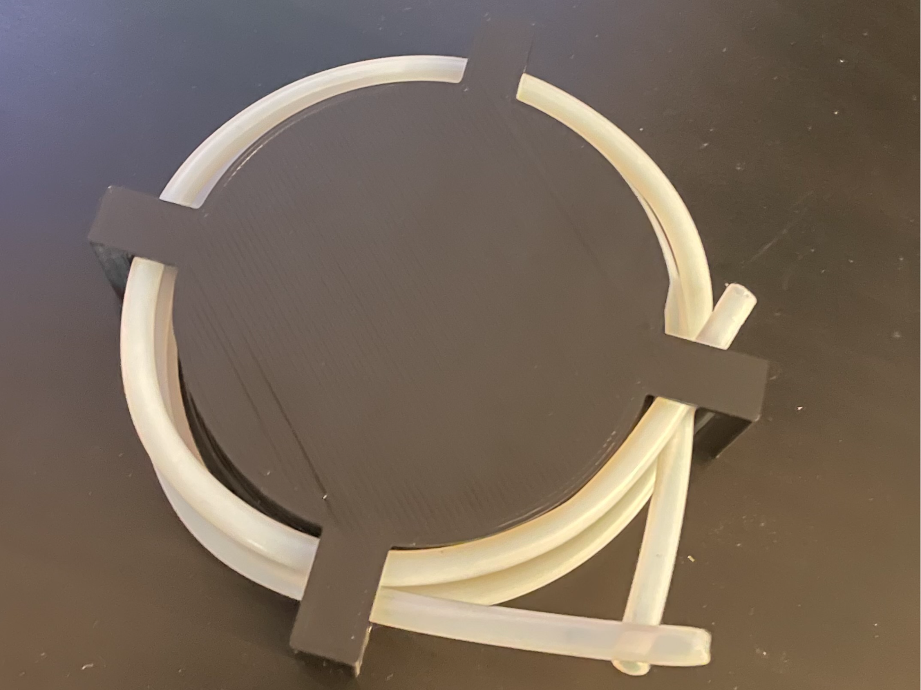 PTFE tube holder