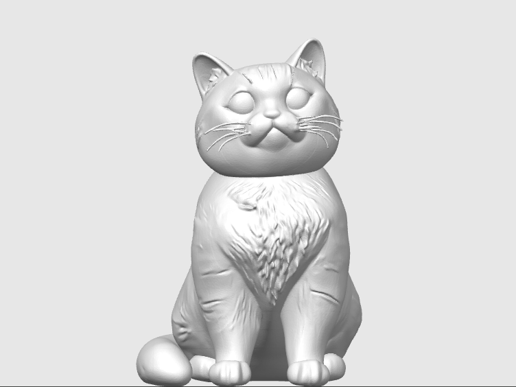 可爱肥猫