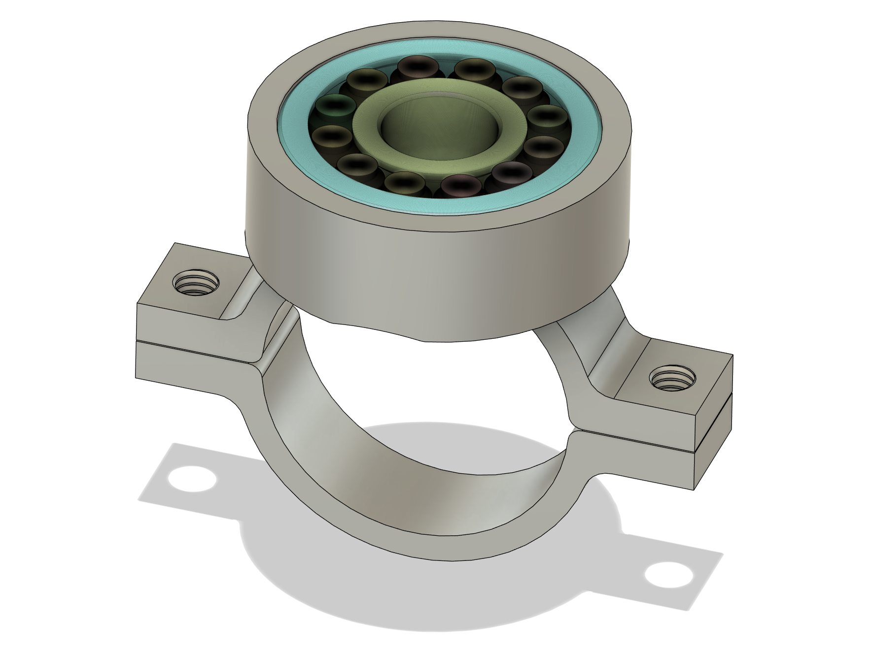 Bearing Tube Mount (parametric)