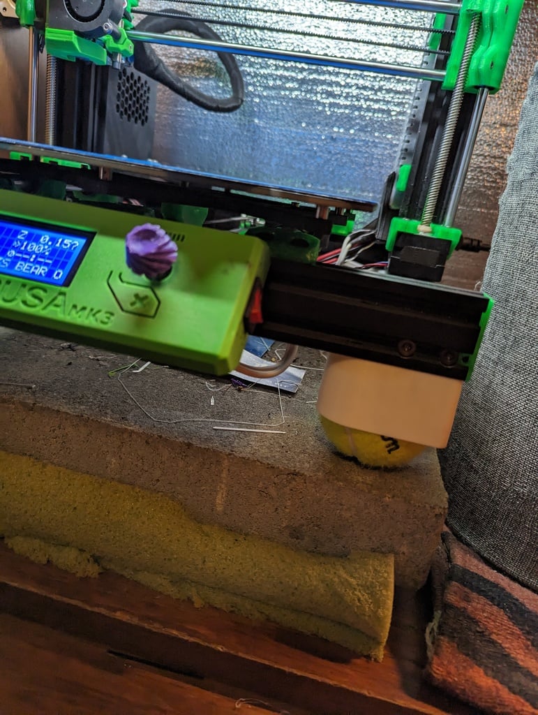 Prusa MK3 Bear Tennis Ball Feet