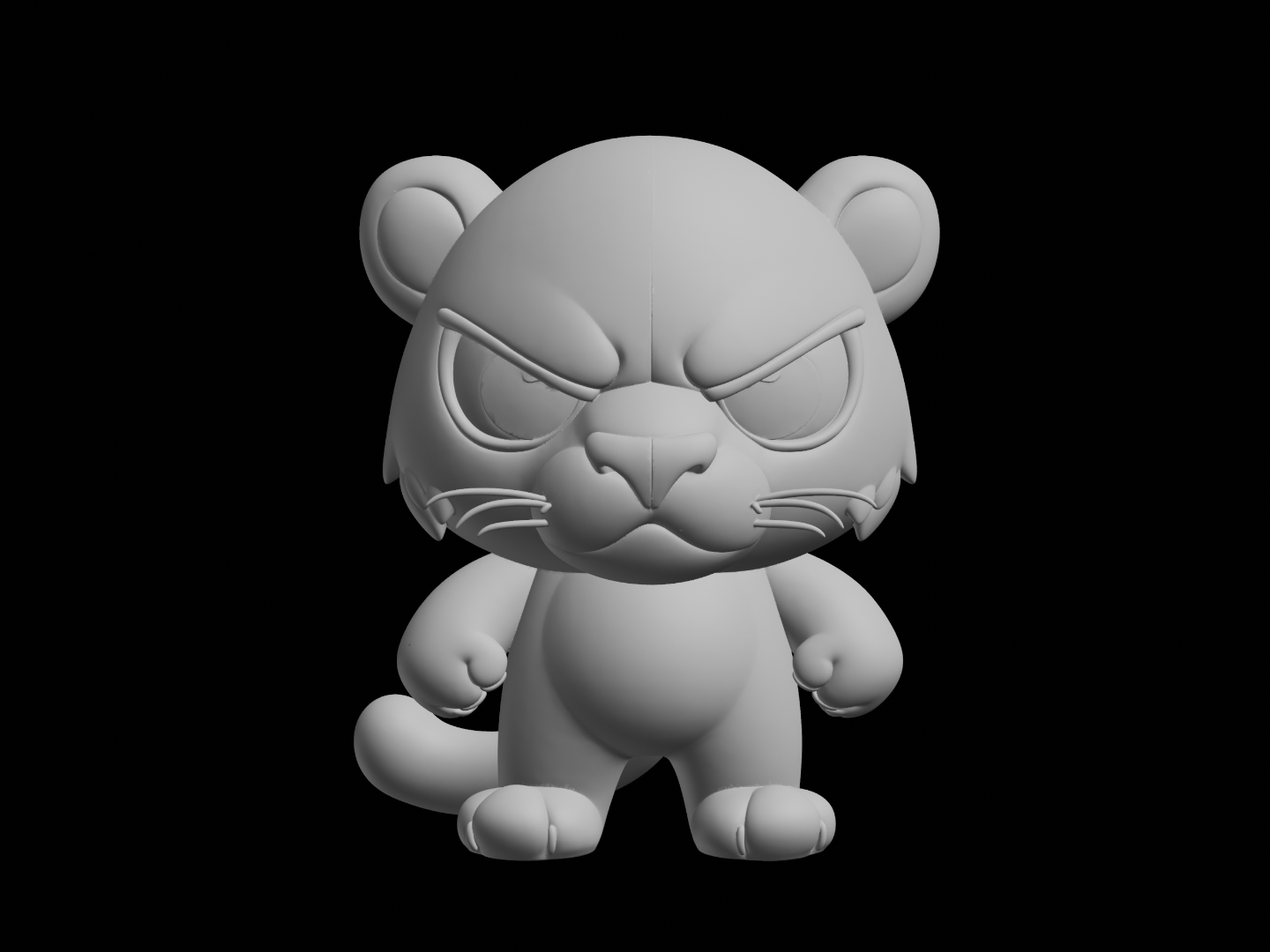 The Angry Tiger – The Fierce Protector