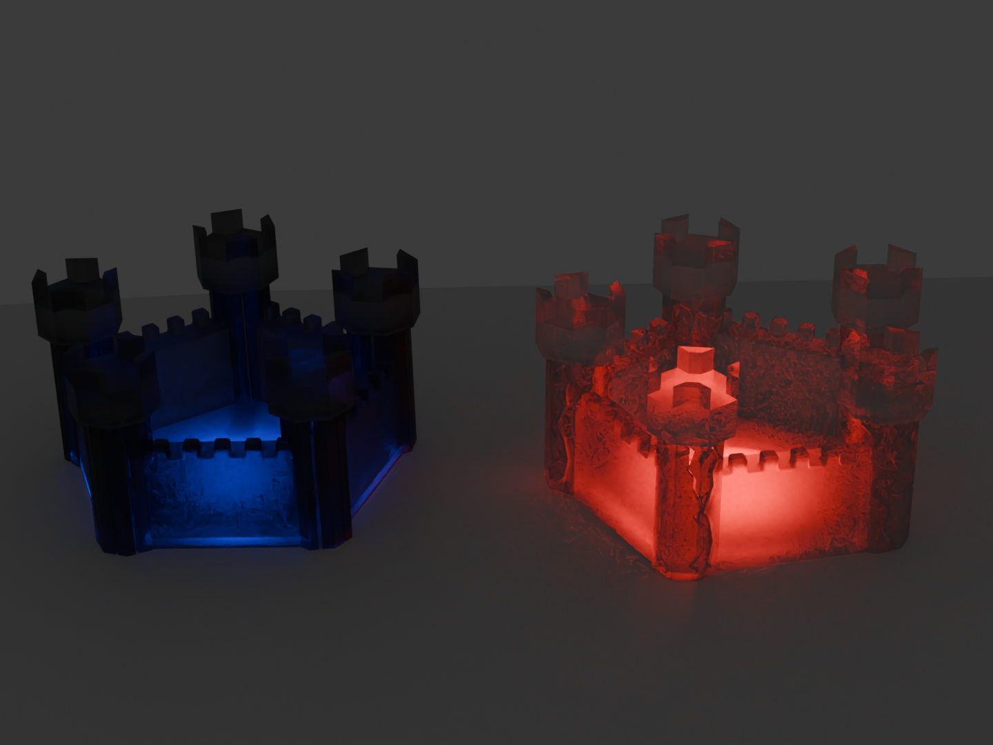 Strong and Weak Moat Castle - Glow Within