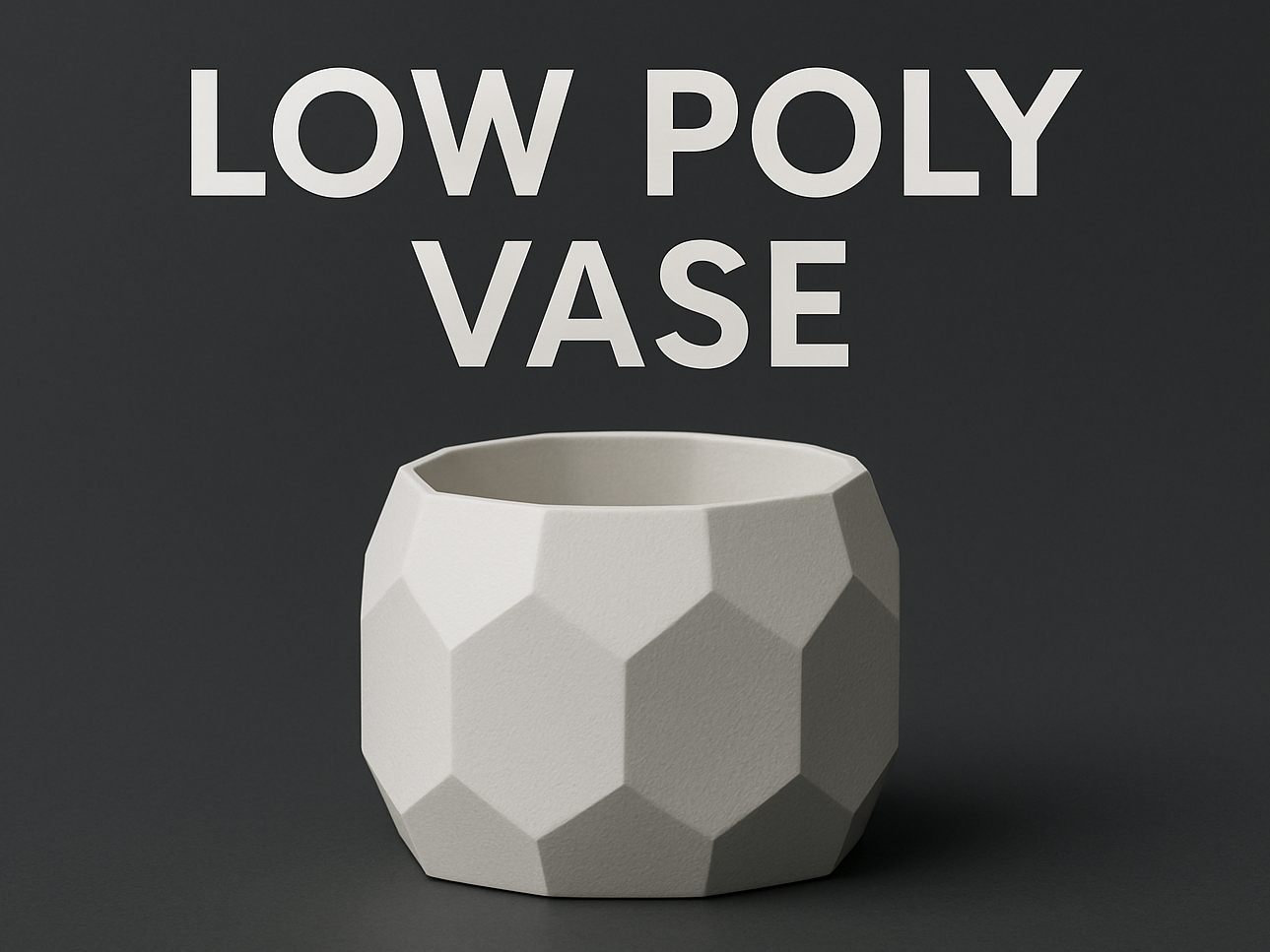 Low Poly Vase