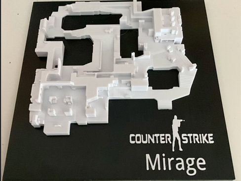 CSGO Mirage 3D Model