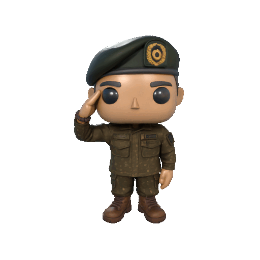 BTS RM Military Funko Pop Chibi STL Namjoon k-pop