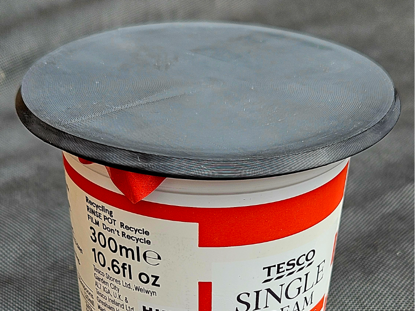 TPU Cream/ Yogurt Pot Lid