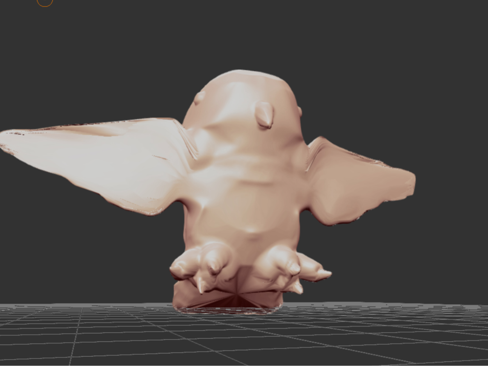 Kestrel statue