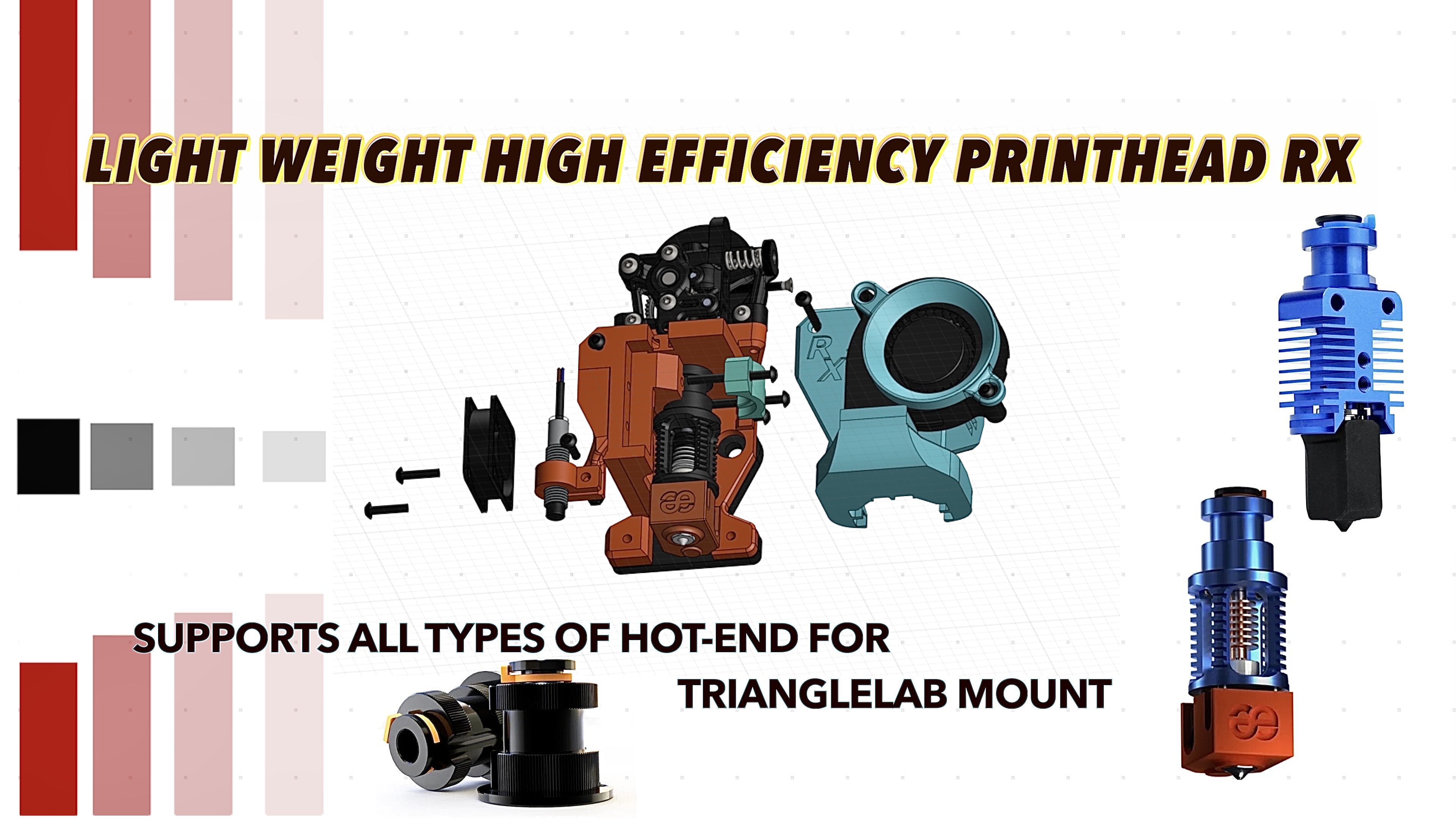 Lightweight RX light toohead TRIANGLELAB