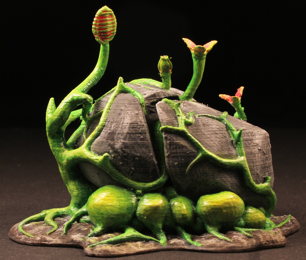 Tabletop plant: RockBreaker (Alien Vegetation 02)