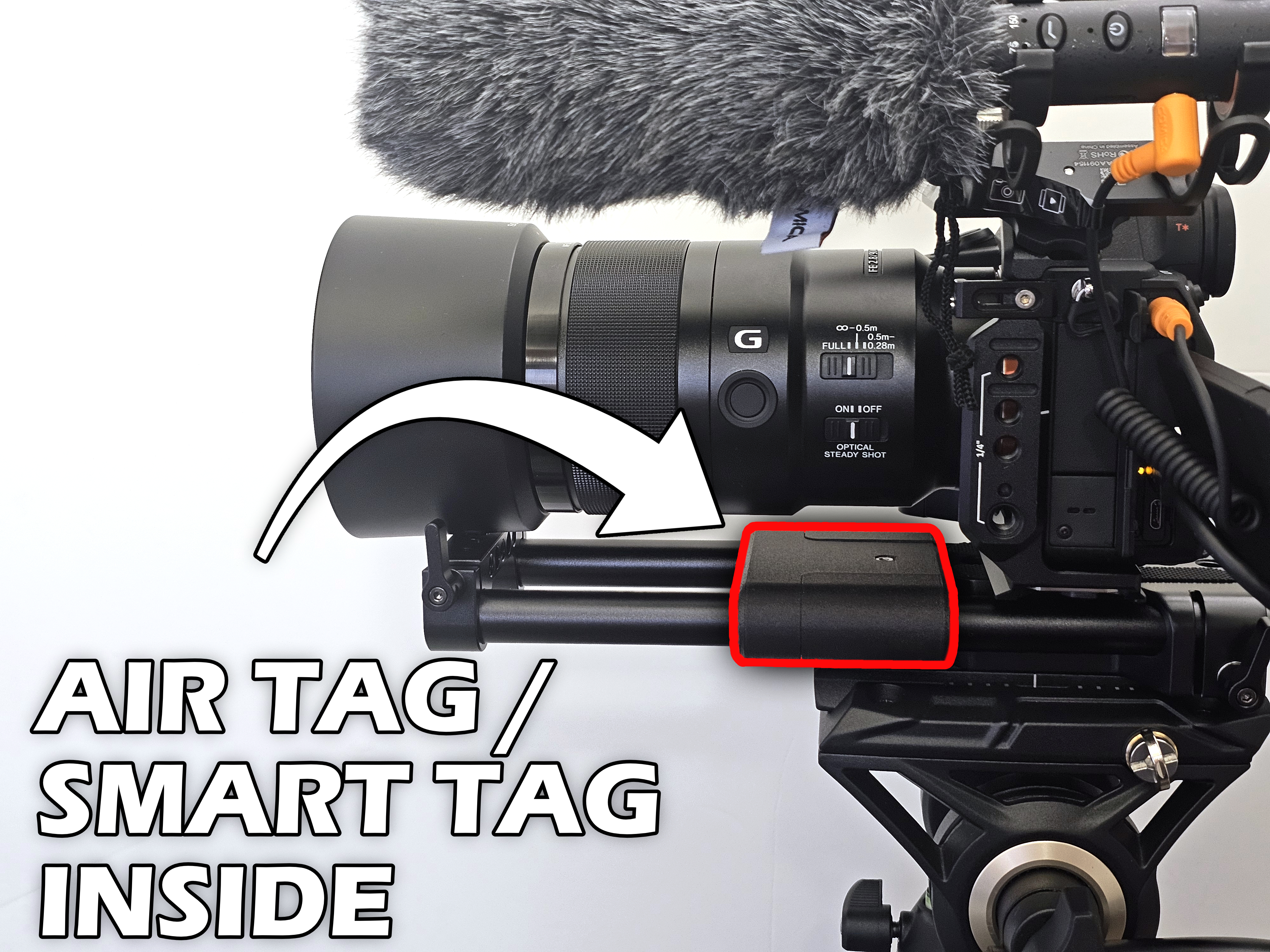 Camera Rail Hidden Compartment
