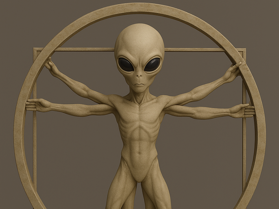 Alien Modelo 3D Estilizado