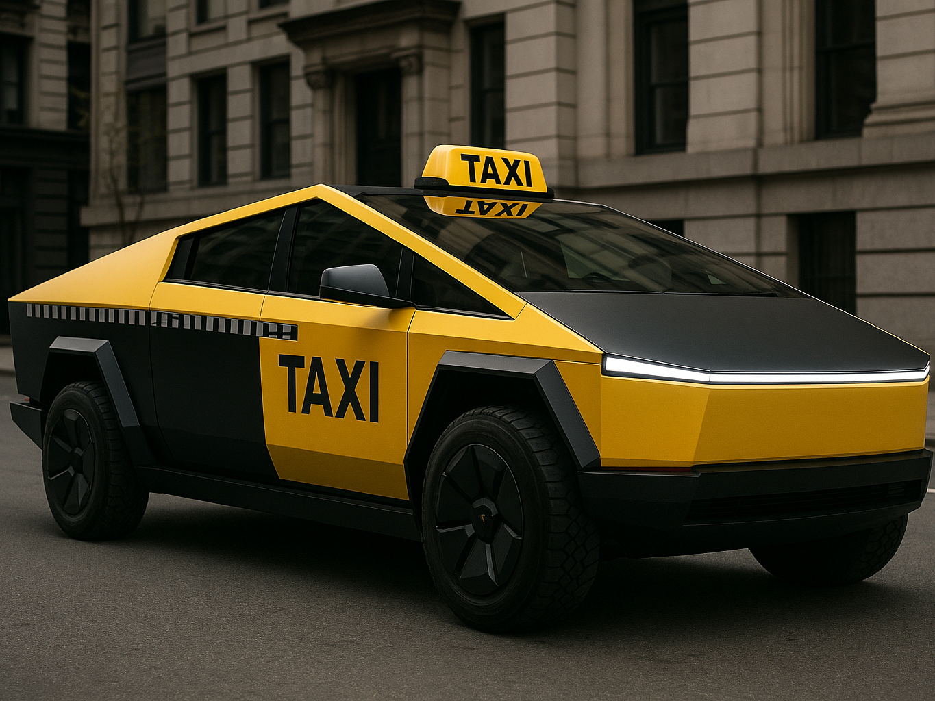Tesla taxi