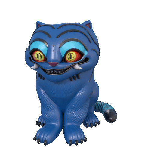 Funko Derpy Tiger KPOP Demon Hunters STL Figure
