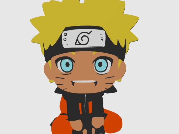 naruto shippuden Portachiavi
