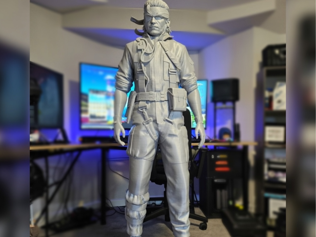 Life-Size Metal Gear Delta Big Boss Snake Part 1