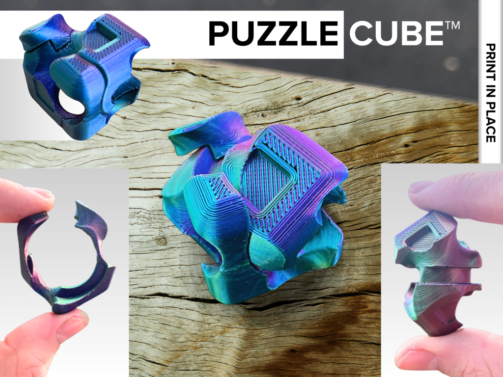 Puzzle Cube (Print in Place)