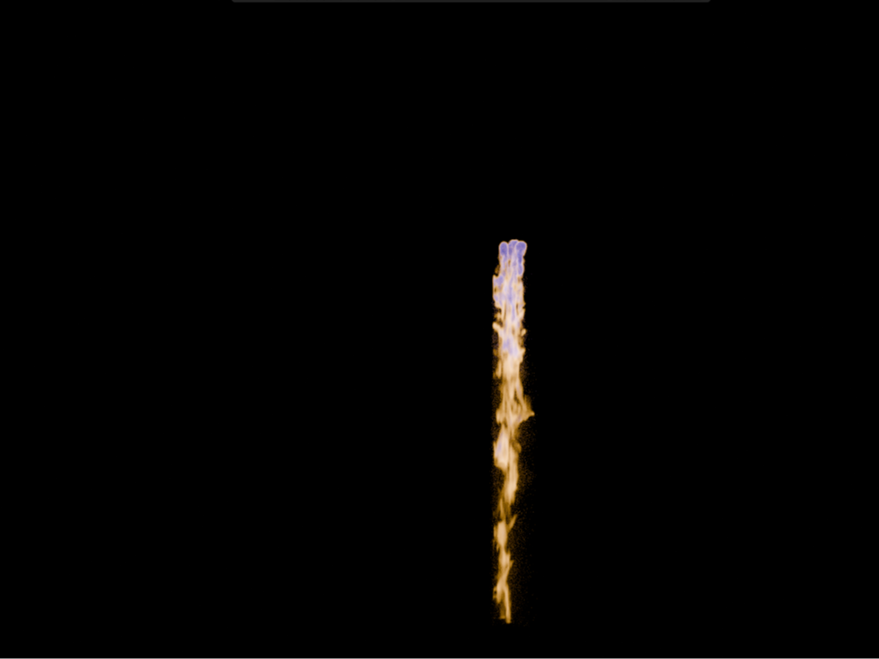 engine plume