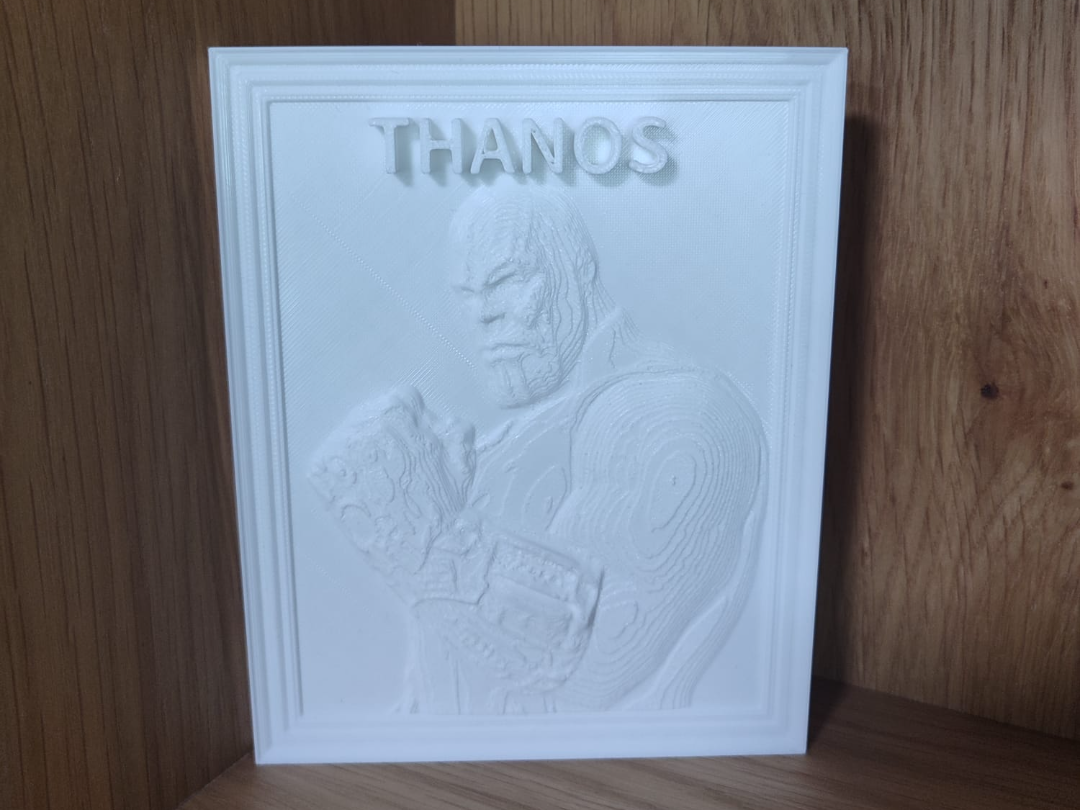 Relief 3d Thanos  (Marvel)