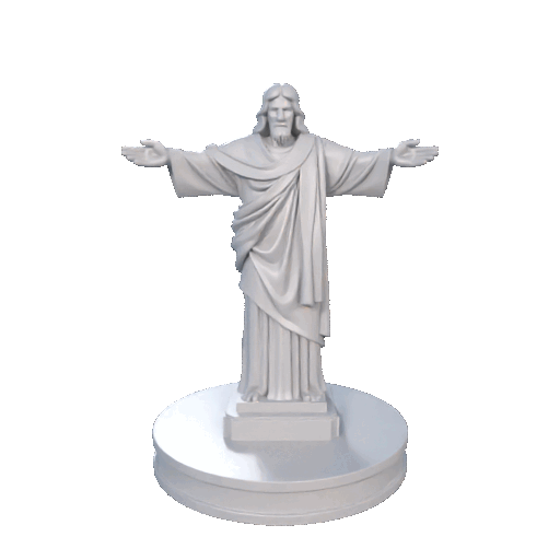 Jesus Christ Statue with Open Arms