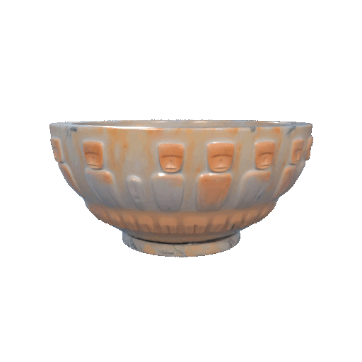 Moai Legacy Stone Bowl 3D Design