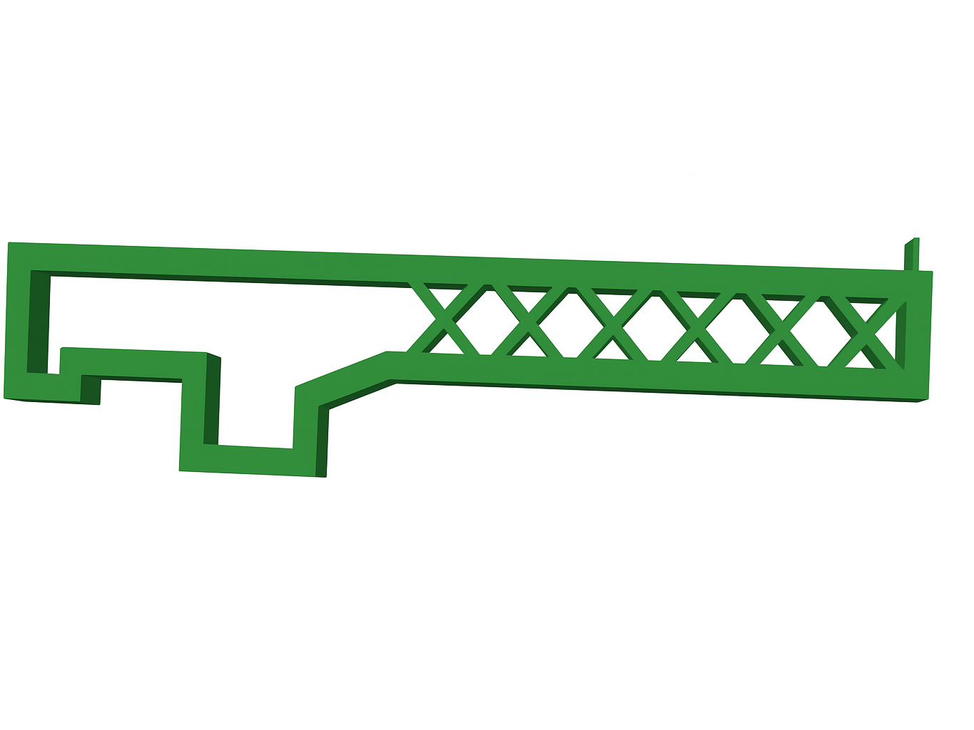 Shelf Support Trussed