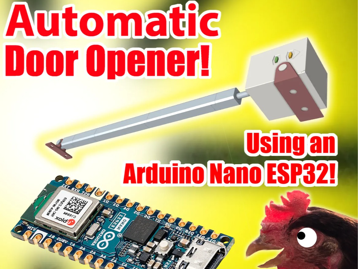 Smart Chicken Coop Door Opener