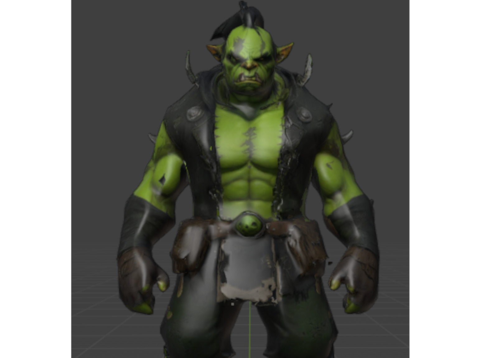 Orc Warrior stl
