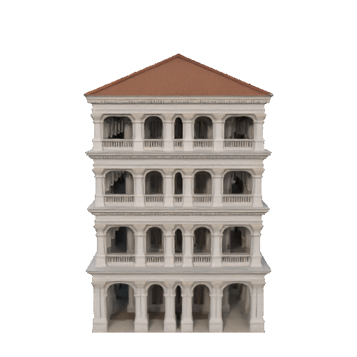 Roman Marble Columns Classical Heritage Buildings