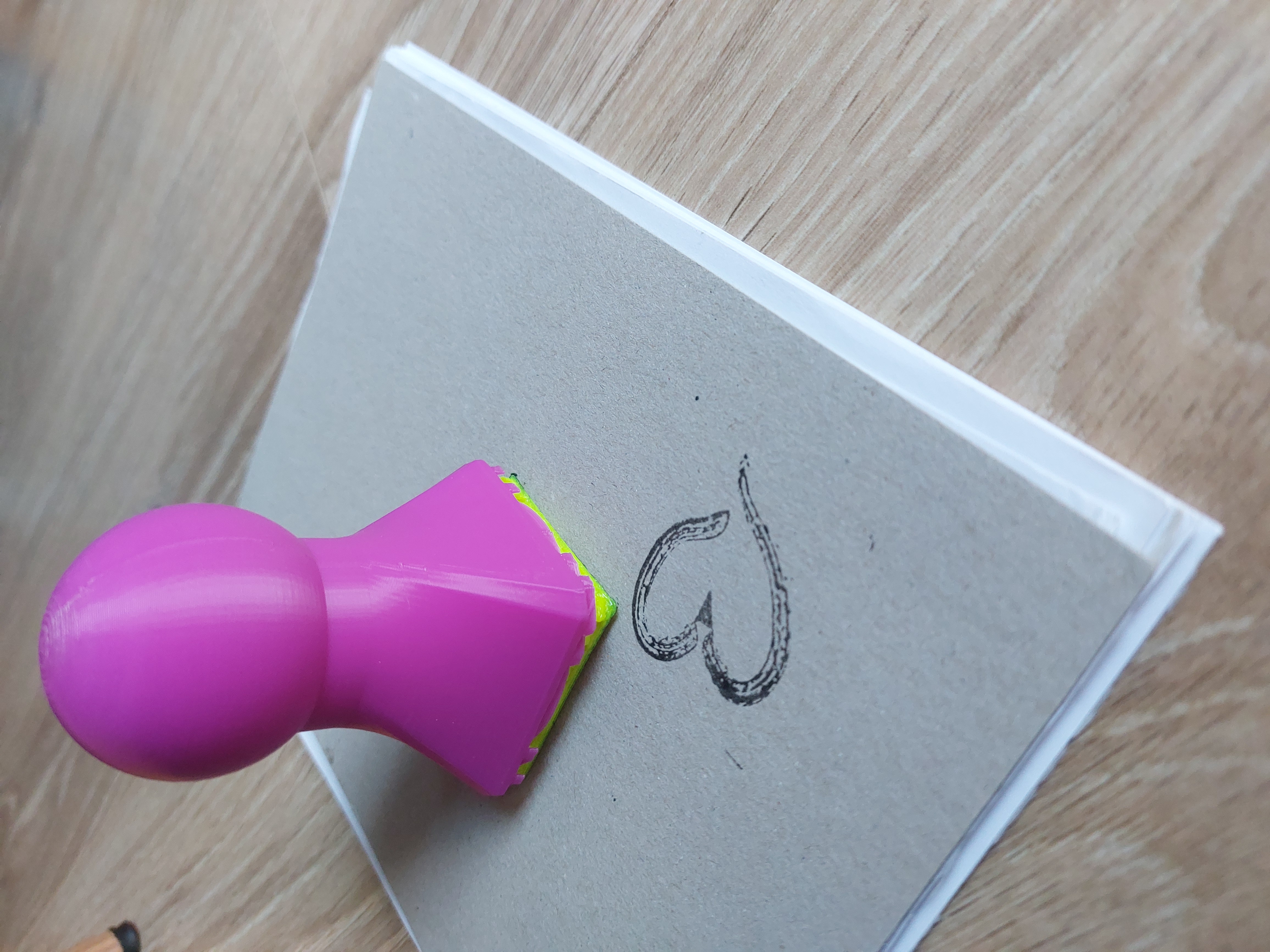 TPU stamps with handle - printable without support