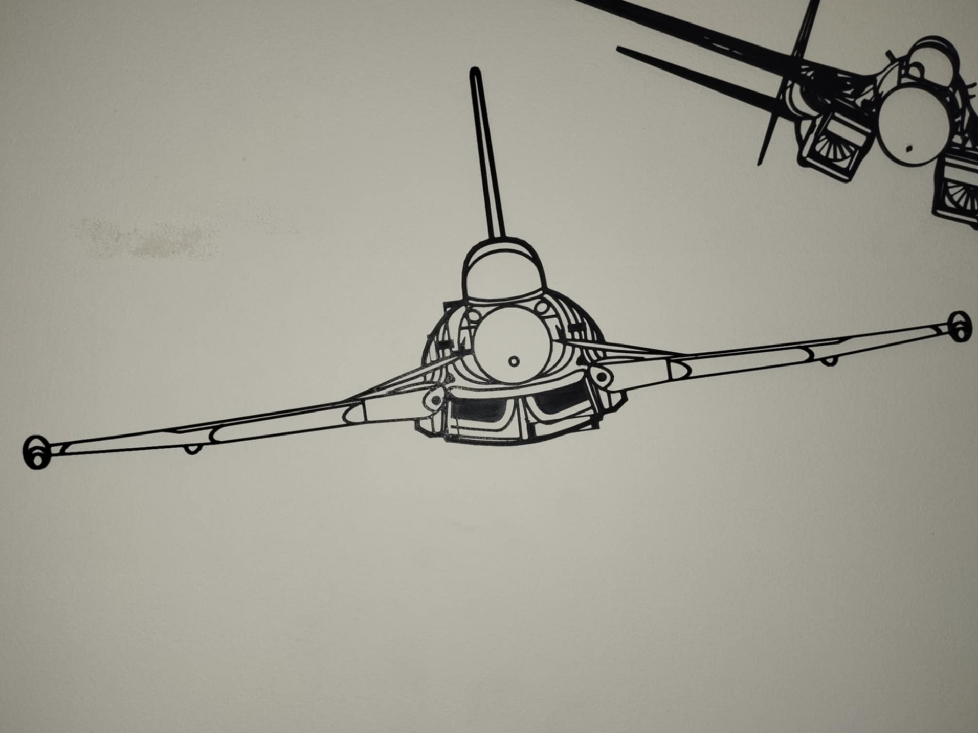 Eurofighter Typhoon 2D wall art