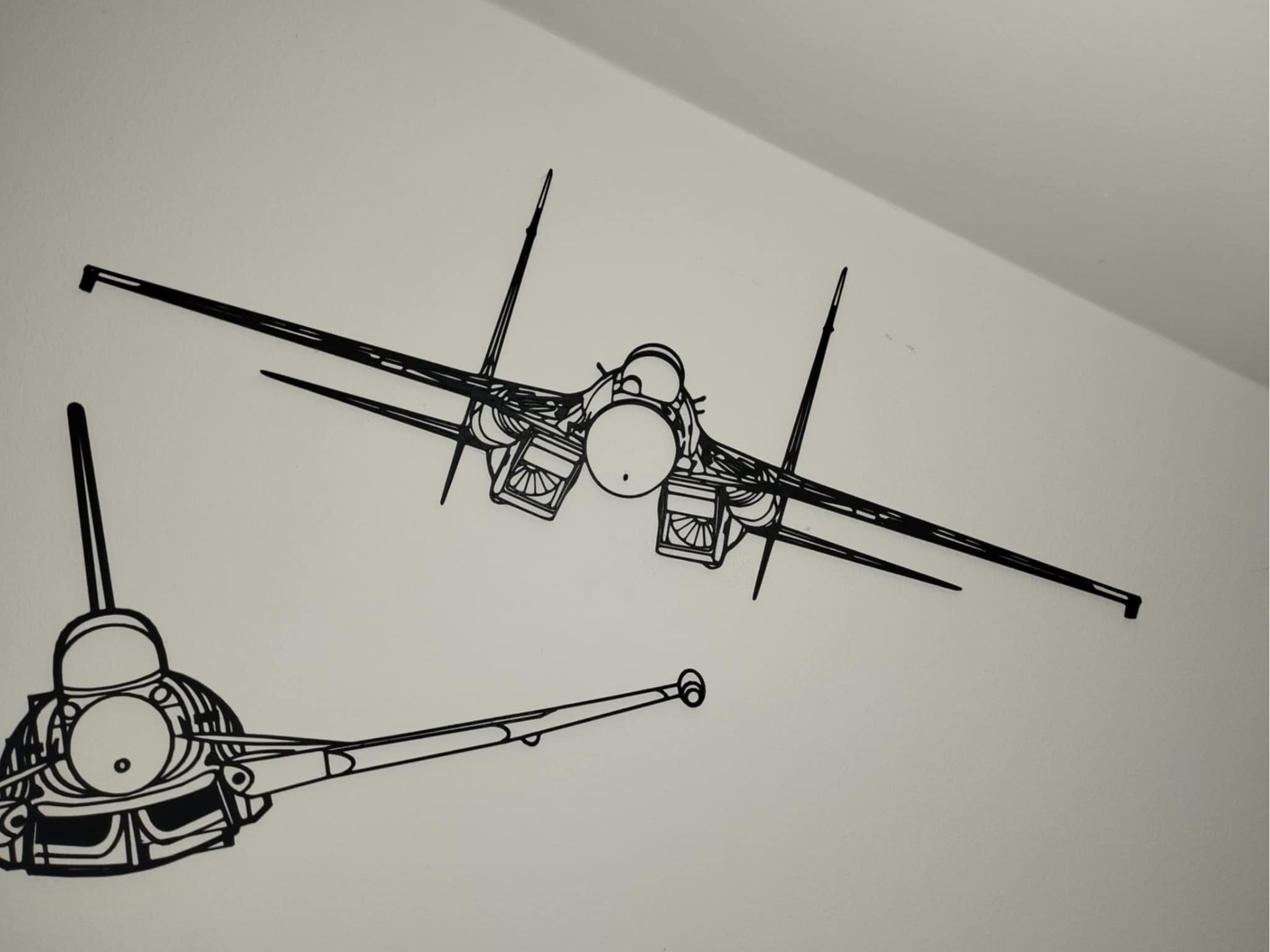 Sukhoi Su-33 Flanker-D 2D wall art