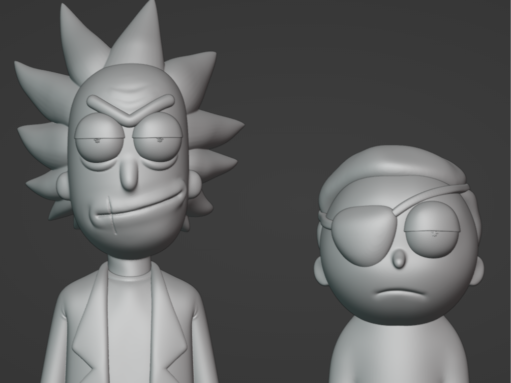 Evil Rick and Evil Morty