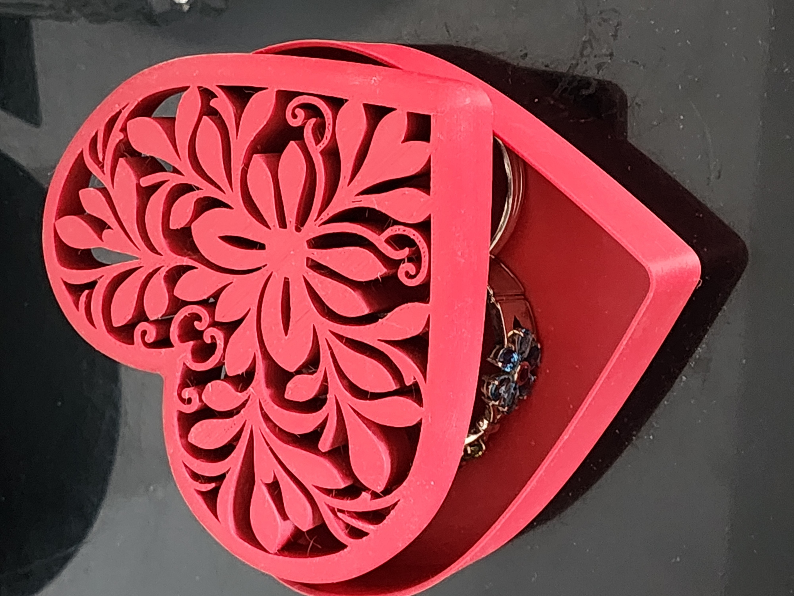 A heart shaped box - perfect for Valentine's Day