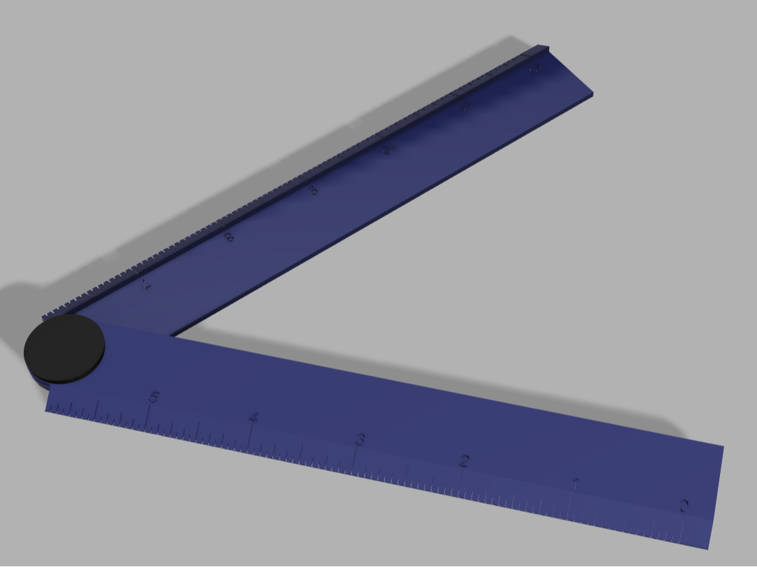 Foldable 12inch Ruler