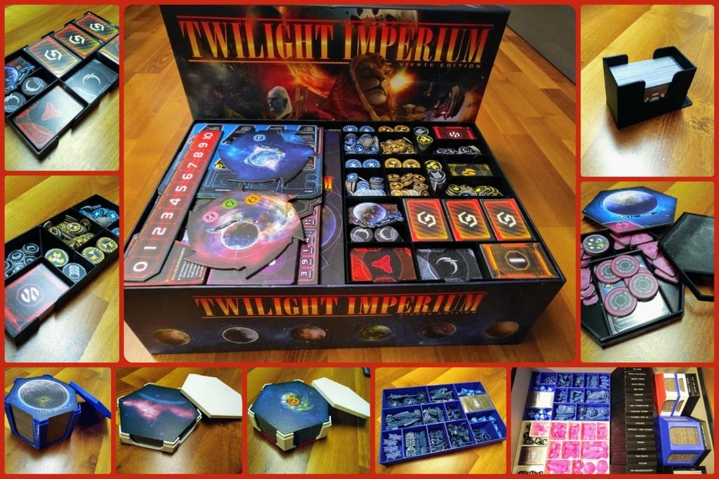 Twilight Imperium 4 Organizer (incl. PoK)