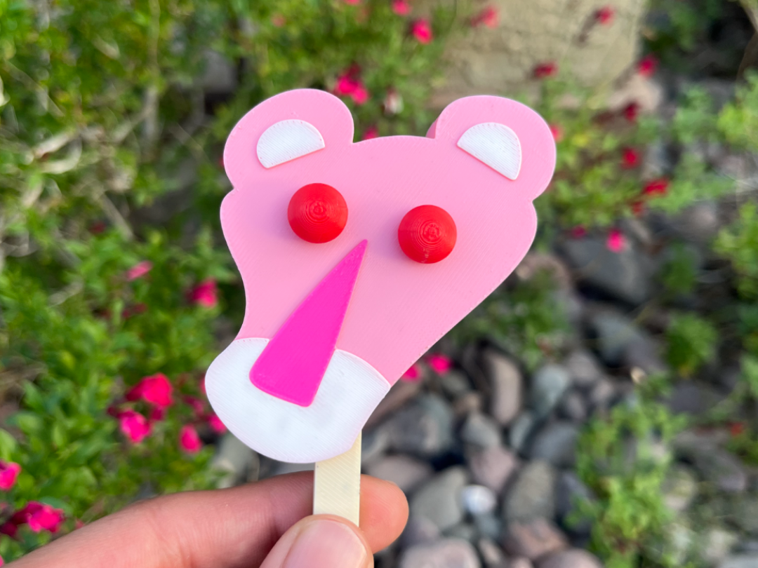 Pink Panther Popsicle