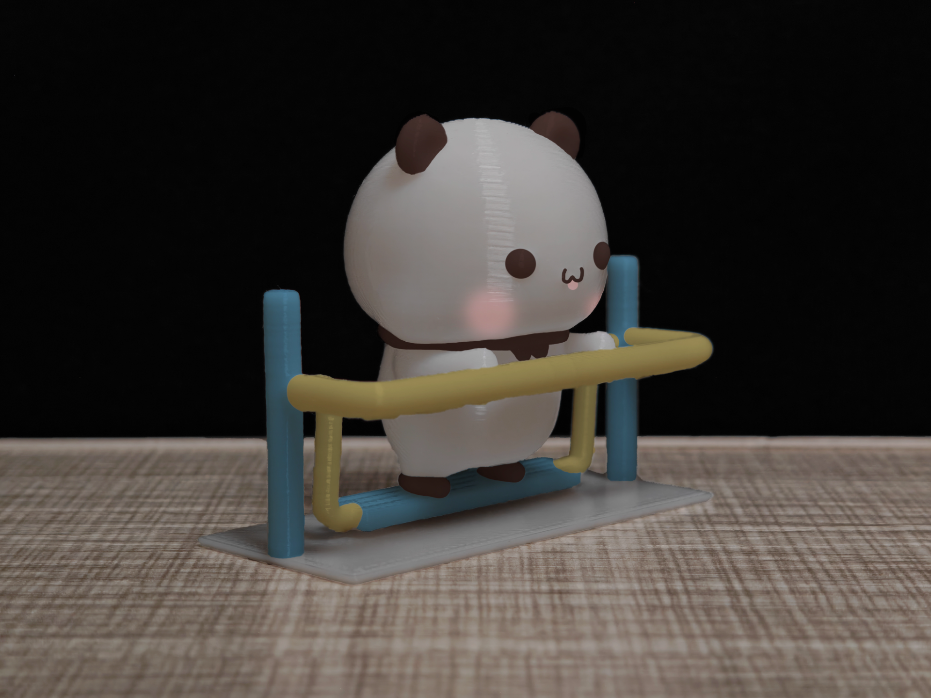情侣熊系列-玩小区健身器材一二（Couple Bear-fitness equipment Yier