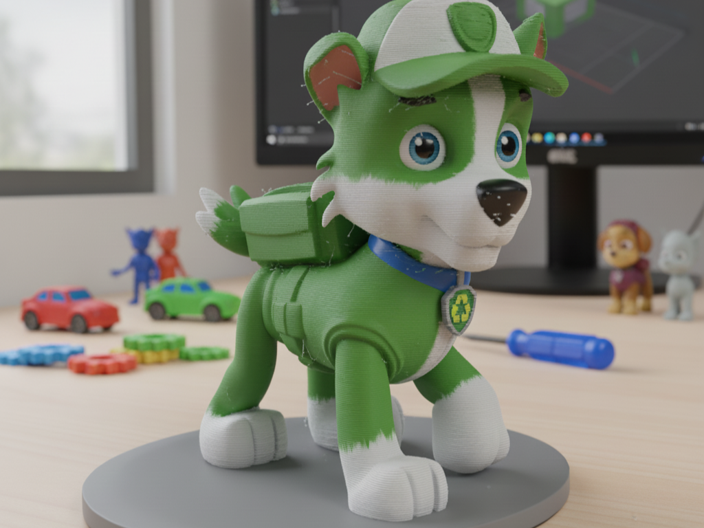 Rocky PawPatrol figure